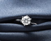 一克拉鑽戒多大