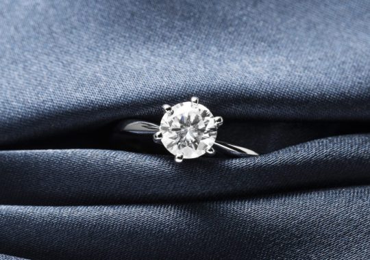 一克拉鑽戒多大